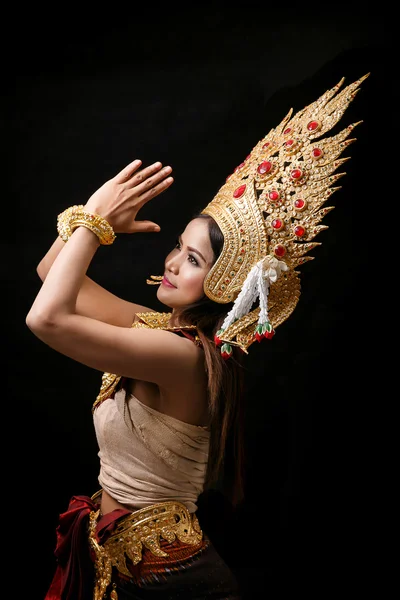 Retrato de baile Apsara —  Fotos de Stock