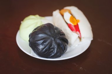 Lezzetli Steamed hamur tatlısı