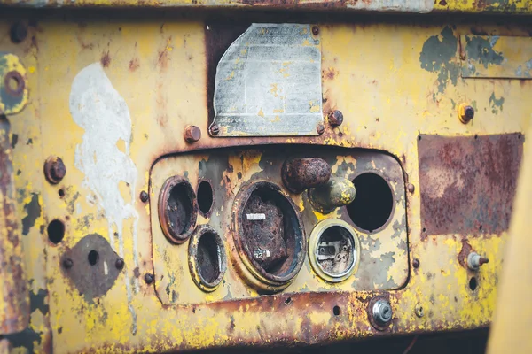 O velho caminhão painel — Fotografia de Stock
