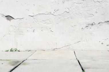 Eski Beyaz çimento arka plan