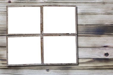 eski ahşap çerçeve