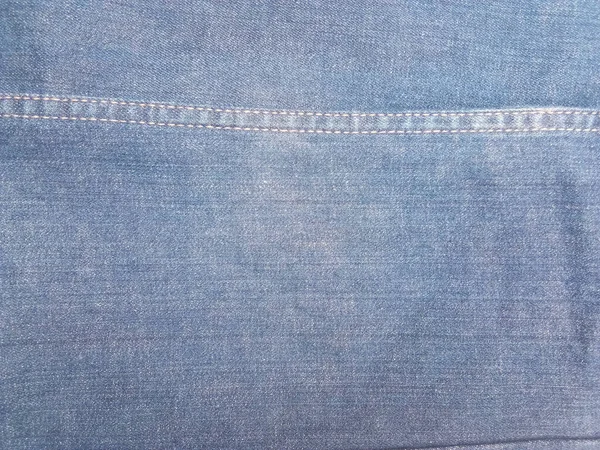 Blauer Jeanshintergrund Mit Schönen Mustern Vintage Stil Nahaufnahme Jeansfarbener Textur — Stockfoto