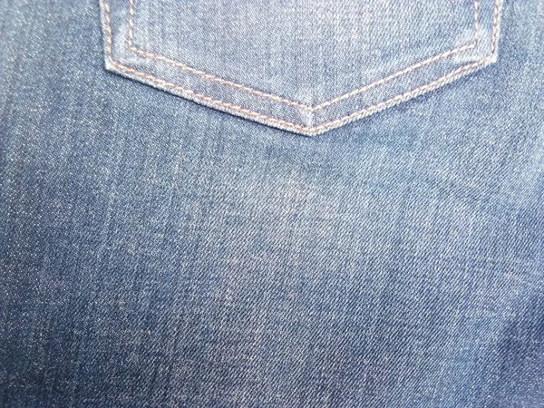 Fondo Denim Azul Con Hermosos Patrones Estilo Vintage Cerrar Textura — Foto de Stock