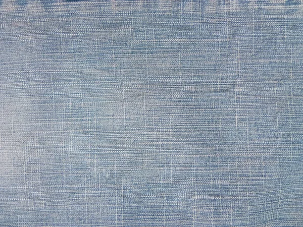 Fundo Ganga Azul Com Belos Padrões Estilo Vintage Close Textura — Fotografia de Stock