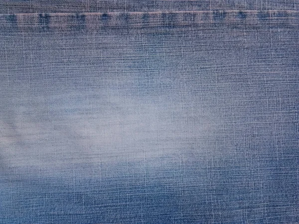 Fundo Ganga Azul Com Belos Padrões Estilo Vintage Close Textura — Fotografia de Stock