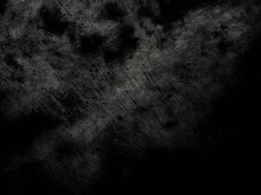 Grafik tasarımı veya duvar kâğıdı için klasik tarzda koyu çimento duvar arkaplanı. Beton zemin eski bir konsepte göre yaşlanmış..