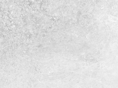 Beyaz beton duvar retro konseptte. Duvar kağıdı ya da grafik tasarımı için eski beton arka plan. Vintage tarzda boş alçı dokusu. Sakin ve basit hissettiren modern iç mekanlar..