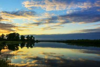 Geçen yaz gün batımı