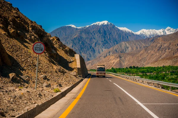 Karakorum-Autobahn in Pakistan — Stockfoto