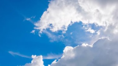 gökyüzü ve bulut zaman atlamalı