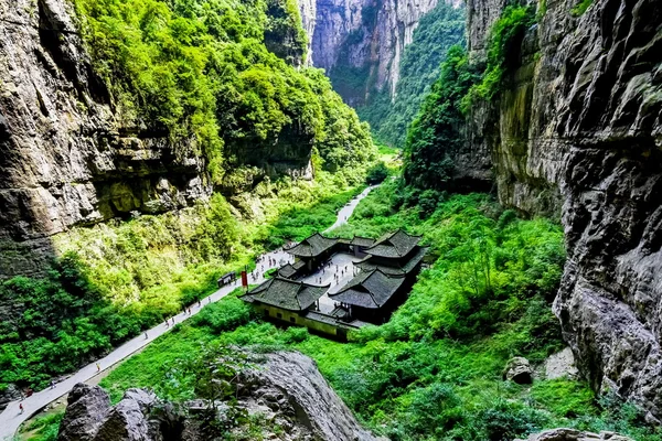 Wulong národní park, chongqing, Čína — Stock fotografie