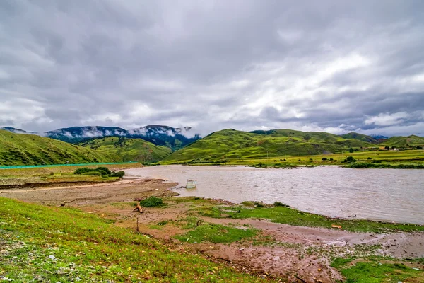 Camino a Daocheng — Foto de Stock