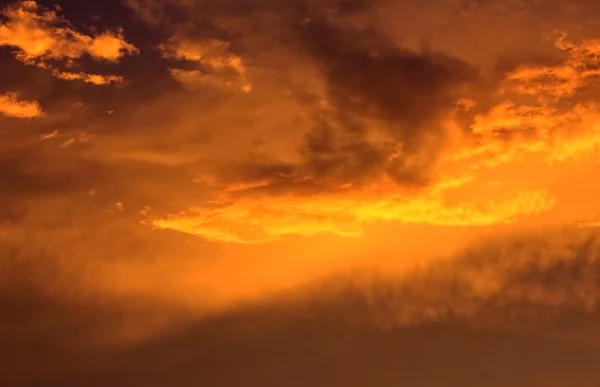 Flaming cloud — Stock Photo, Image