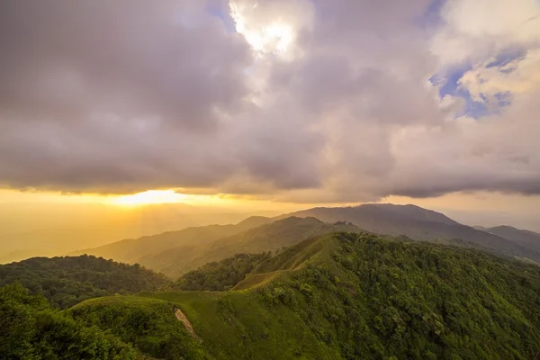 Paysage estival dans les montagnes — Photo