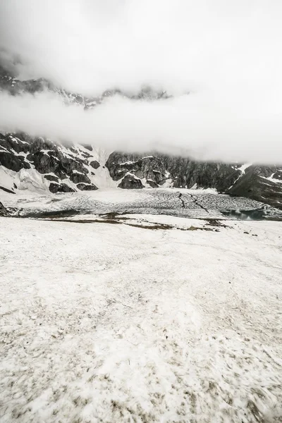 Sníh jezero — Stock fotografie