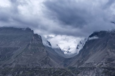 Dağ tepe Kuzey bölgesinde Pakistan