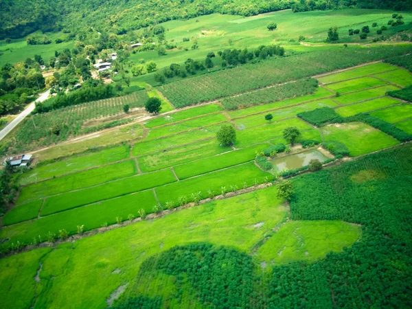 Pemandangan udara dari pedesaan. — Stok Foto