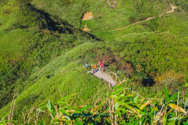 yuvarlanan yeşil tepeler
