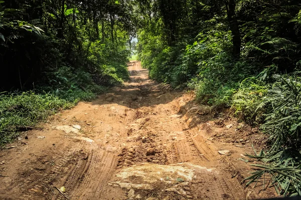 Pista todoterreno en el país — Foto de Stock