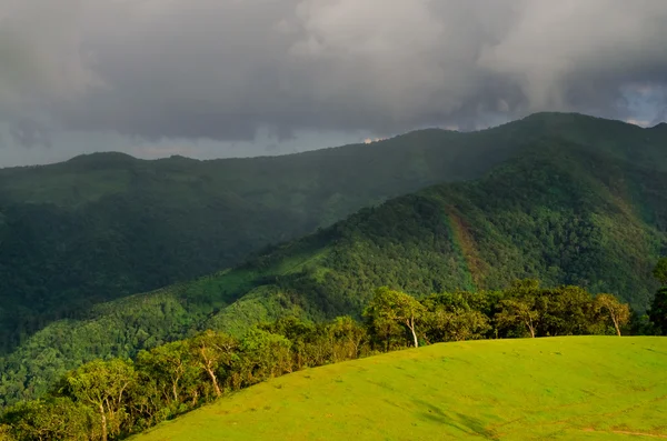 Sunset in the mountains landscape — Stock Photo, Image