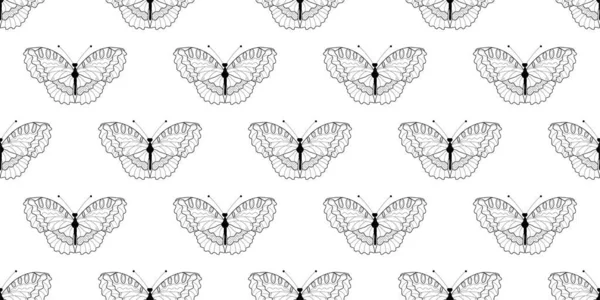 Estilo Moderno Abstracto Mariposa Para Diseño Del Papel Pintado Banner — Vector de stock