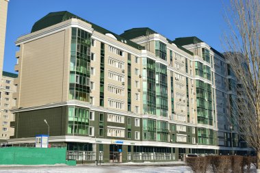 Görünümünde Astana, Kazakistan, Expo 2017 dizi başkenti