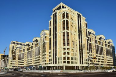 Görünümünde Astana, Kazakistan, Expo 2017 dizi başkenti