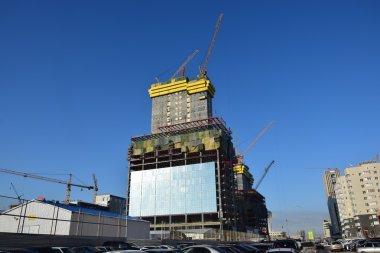 Astana 'da mimari detay, Kazakistan 'ın başkenti, Expo 2017 ev sahibi