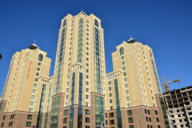 Görünümünde Astana, Kazakistan, Expo 2017 dizi başkenti