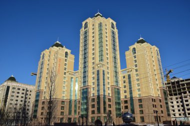 Görünümünde Astana, Kazakistan, Expo 2017 dizi başkenti