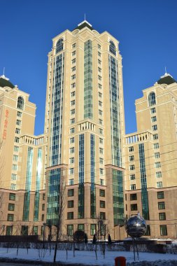 Görünümünde Astana, Kazakistan, Expo 2017 dizi başkenti