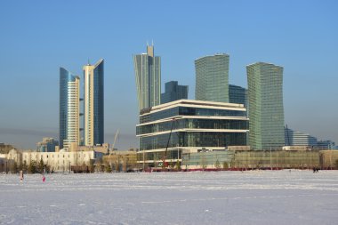 Görünümünde Astana, Kazakistan, Expo 2017 dizi başkenti