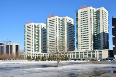 Görünümünde Astana, Kazakistan, Expo 2017 dizi başkenti