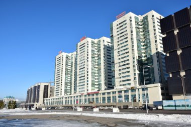 Görünümünde Astana, Kazakistan, Expo 2017 dizi başkenti