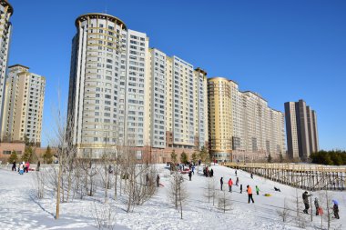 Görünümünde Astana, Kazakistan, Expo 2017 dizi başkenti