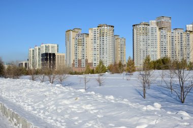 Görünümünde Astana, Kazakistan, Expo 2017 dizi başkenti