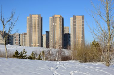 Görünümünde Astana, Kazakistan, Expo 2017 dizi başkenti