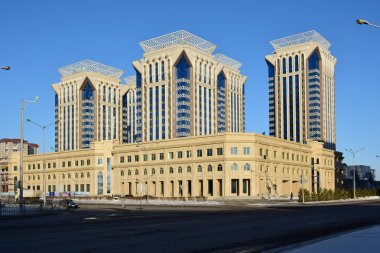 Görünümünde Astana, Kazakistan, Expo 2017 dizi başkenti