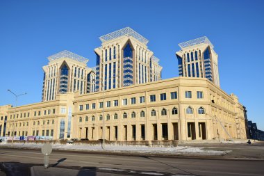 Görünümünde Astana, Kazakistan, Expo 2017 dizi başkenti