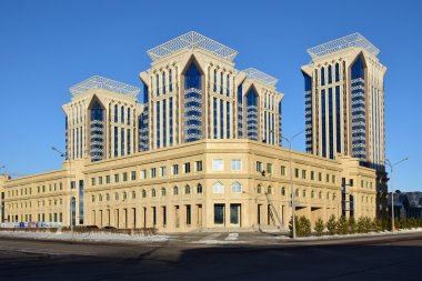 Görünümünde Astana, Kazakistan, Expo 2017 dizi başkenti