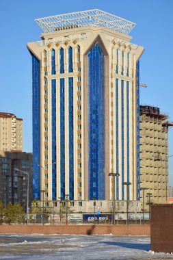 Görünümünde Astana, Kazakistan, Expo 2017 dizi başkenti