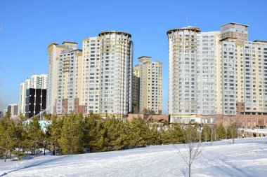Görünümünde Astana, Kazakistan, Expo 2017 dizi başkenti
