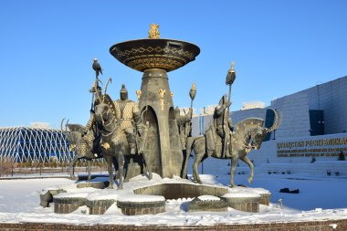 Görünümünde Astana, Kazakistan, Expo 2017 dizi başkenti