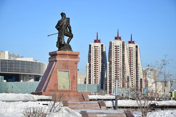 Vista Inverno Astana Capital Cazaquistão Sede Expo 2017 — Fotografia de Stock