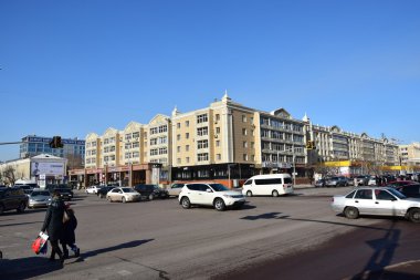 Görünümünde Astana, Kazakistan, Expo 2017 dizi başkenti