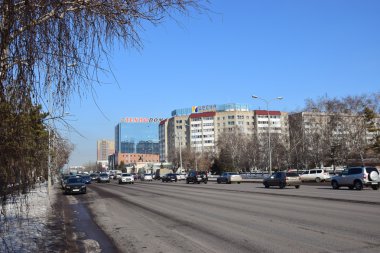 Görünümünde Astana, Kazakistan, Expo 2017 dizi başkenti