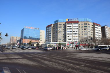 Görünümünde Astana, Kazakistan, Expo 2017 dizi başkenti