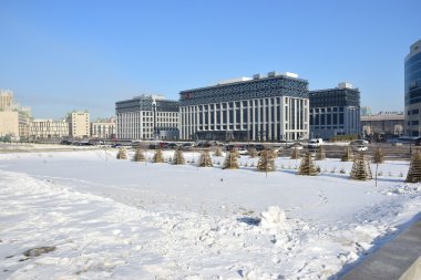 Görünümünde Astana, Kazakistan, Expo 2017 dizi başkenti