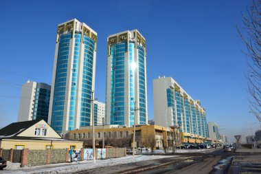 Görünümünde Astana, Kazakistan, Expo 2017 dizi başkenti
