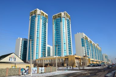 Görünümünde Astana, Kazakistan, Expo 2017 dizi başkenti